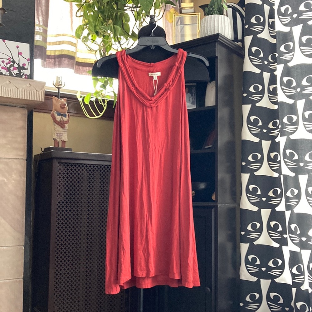 Bohemian Like Red Flowy Max Studio Dress
